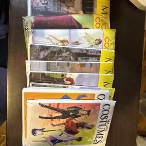 McCall’s Sewing Patterns Costumes Lot Of 9